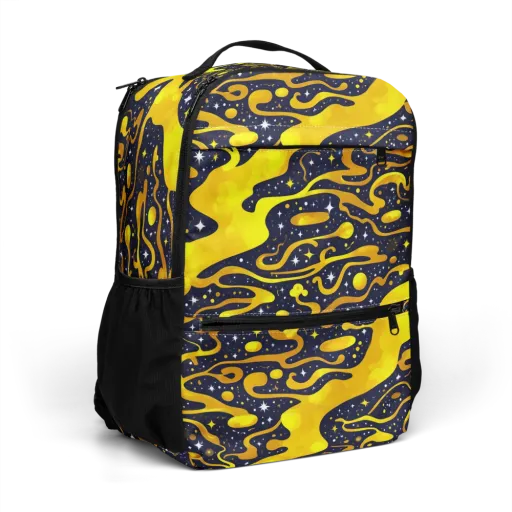 Gold Nebula on a Utility Backpack