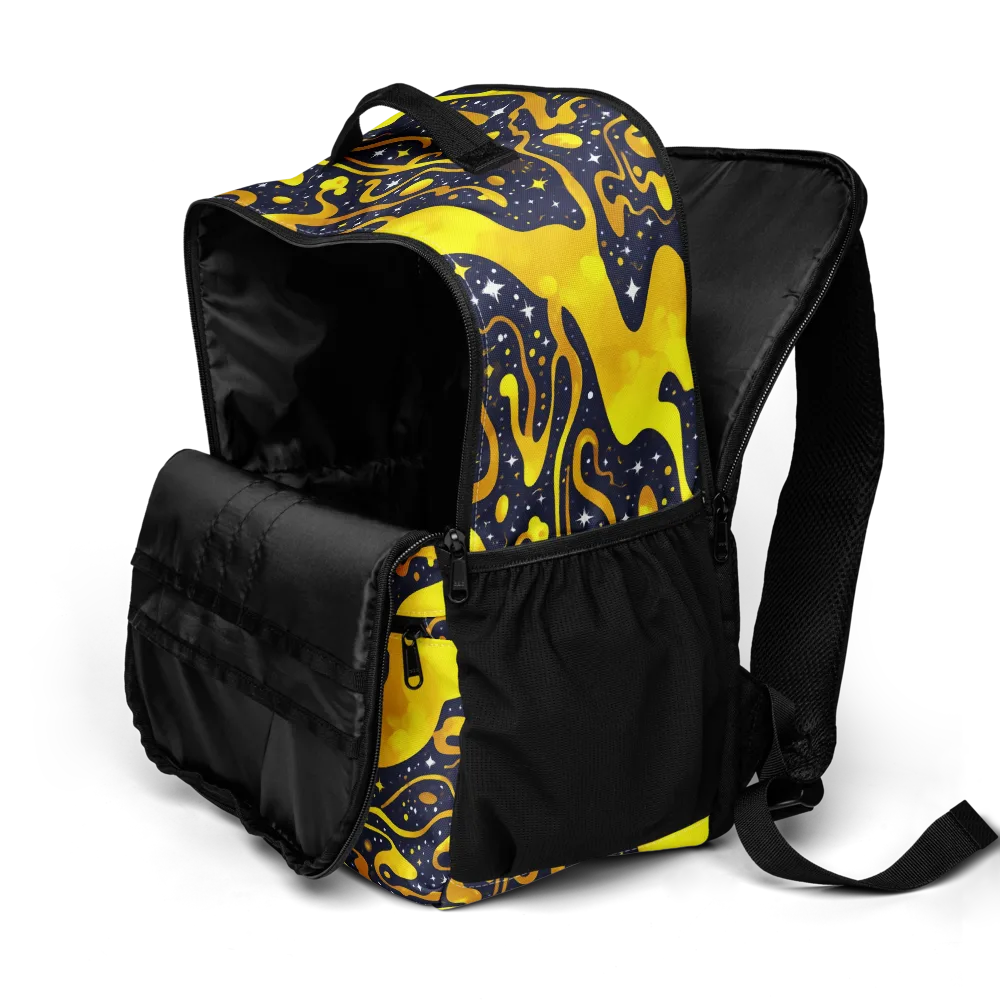 Gold Nebula on Utility Backpack — Product details 2