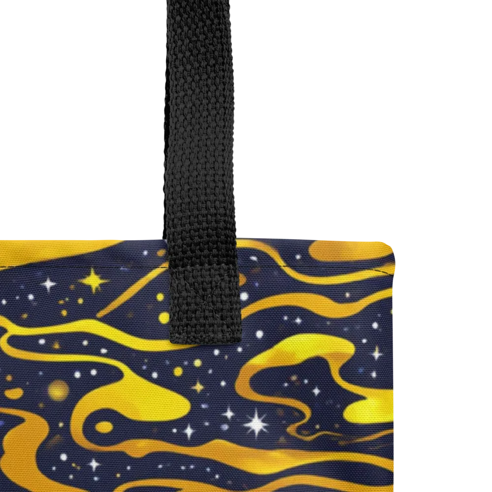 Gold Nebula on Tote Bag — Product details