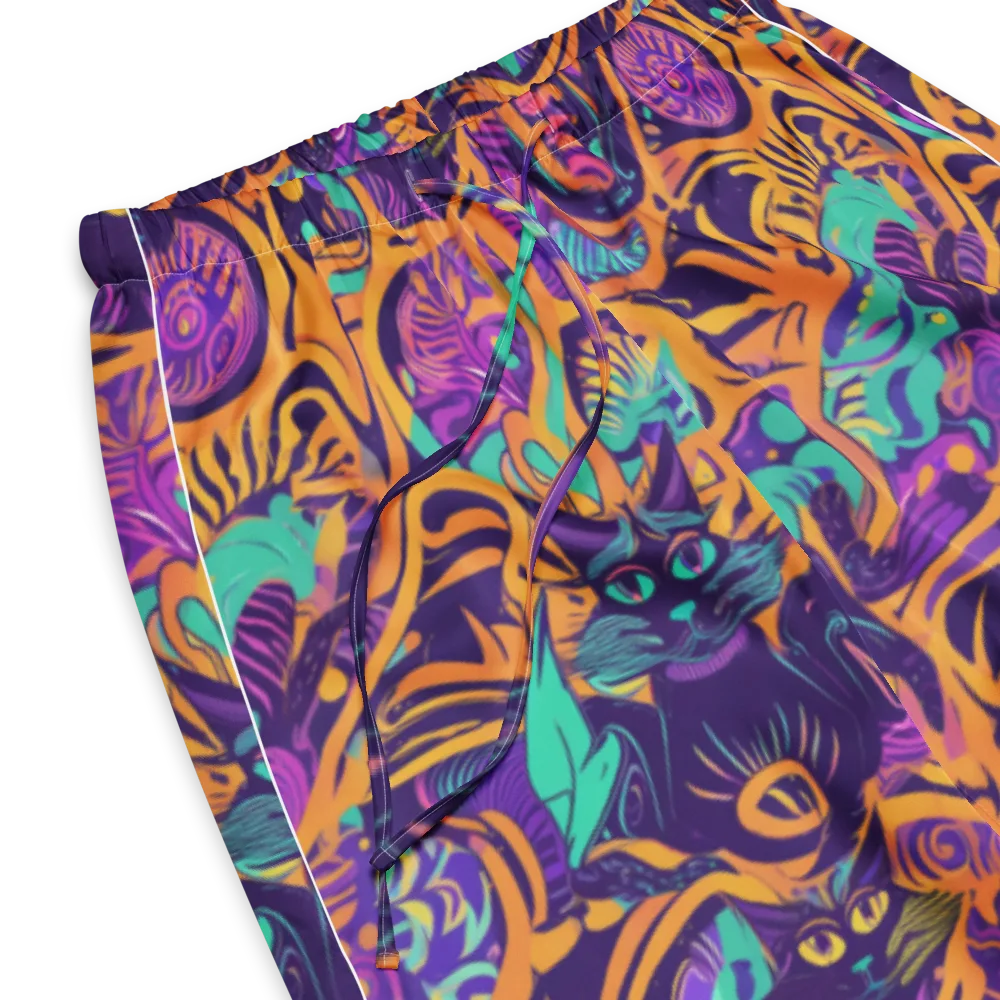 Midnight Mews on Women's Pajama Pants — Product details