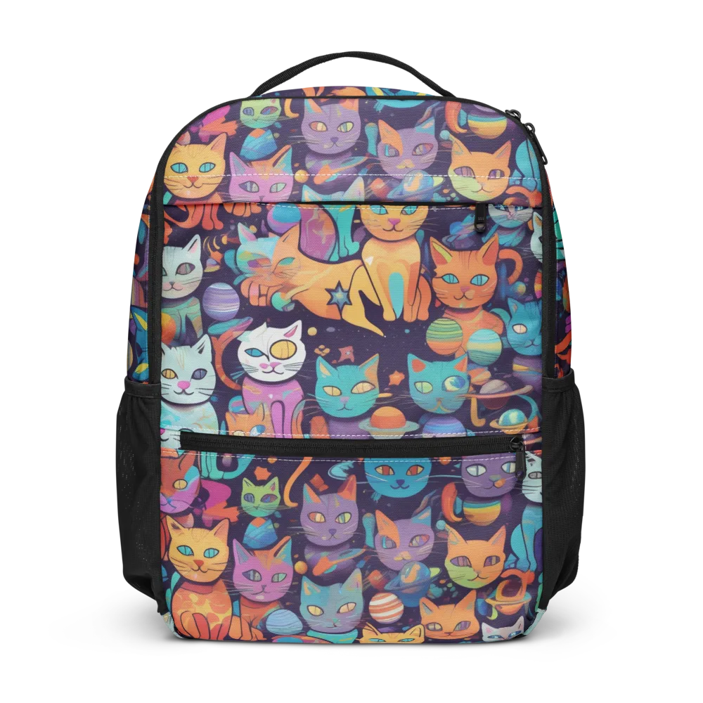 Nebula Whiskers on Utility Backpack — Front