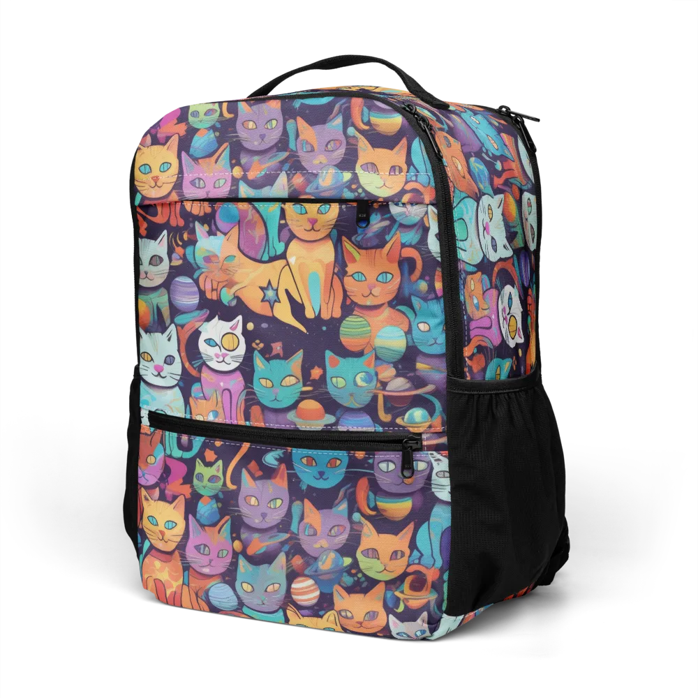 Nebula Whiskers on Utility Backpack — Left Front