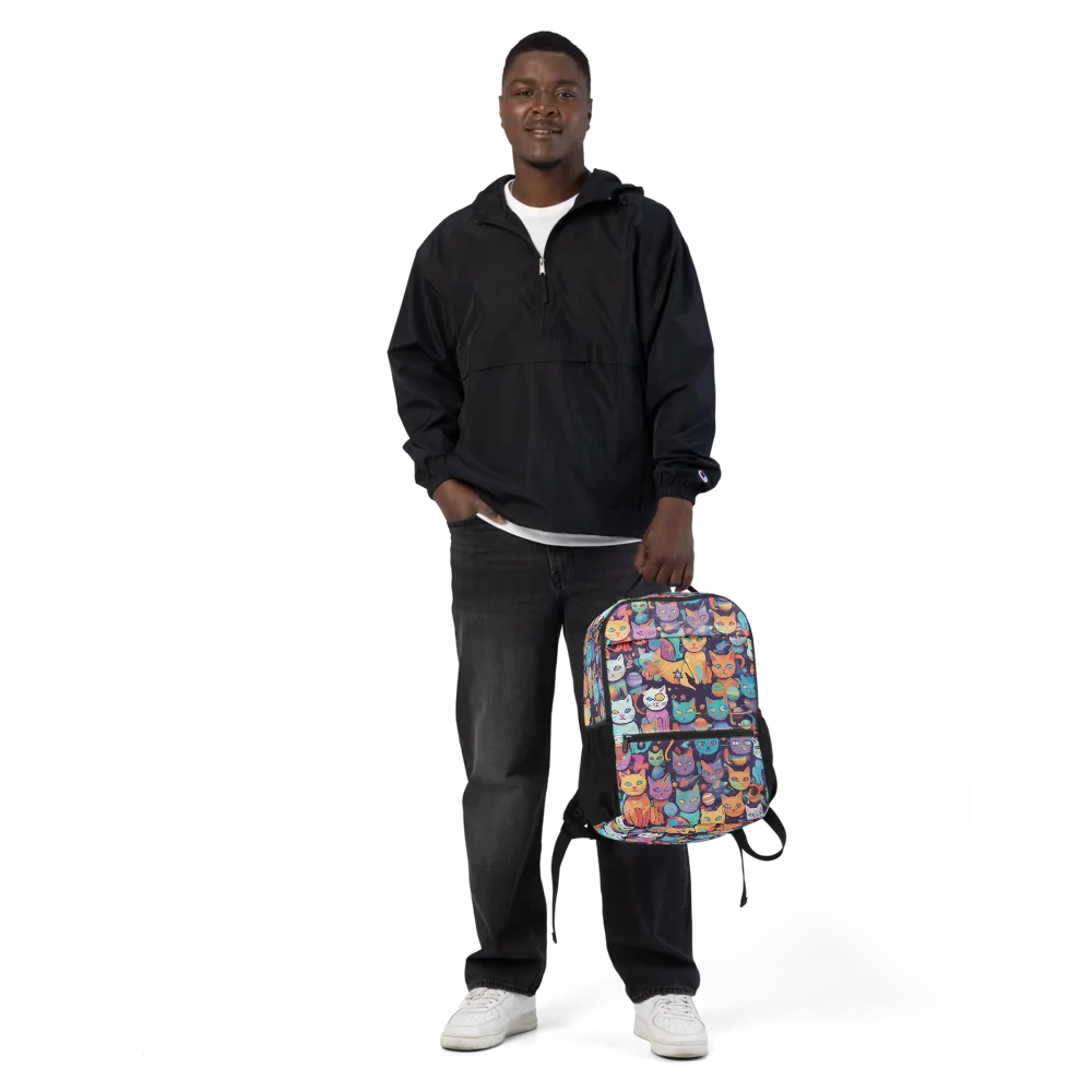 Nebula Whiskers on Utility Backpack — Front
