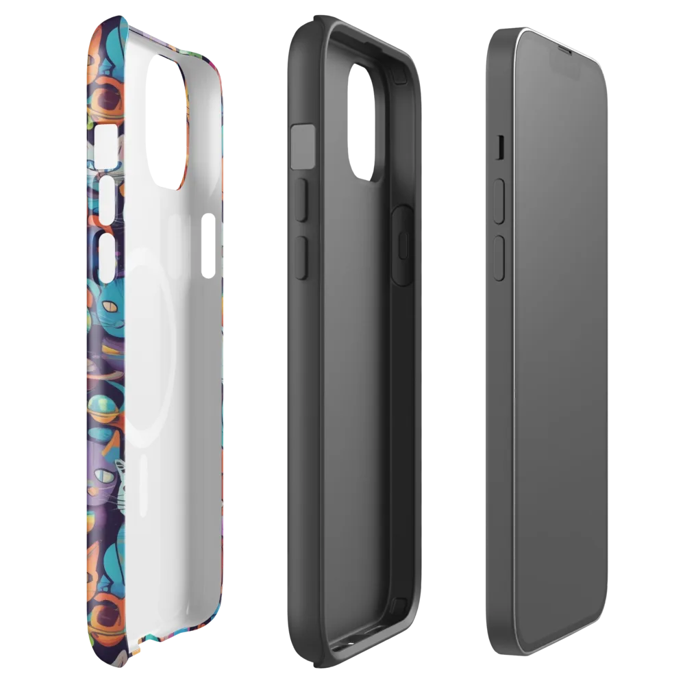 Nebula Whiskers on MagSafe Tough Case for iPhone® — Front