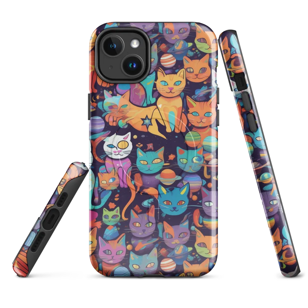 Nebula Whiskers on MagSafe Tough Case for iPhone® — Front