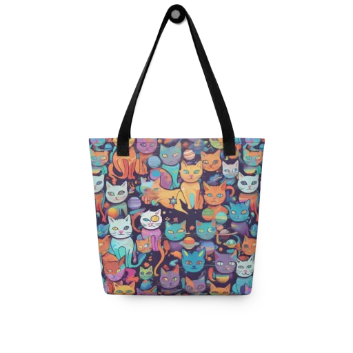 Nebula Whiskers on a Tote Bag
