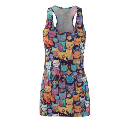 Nebula Whiskers on a Racerback Dress