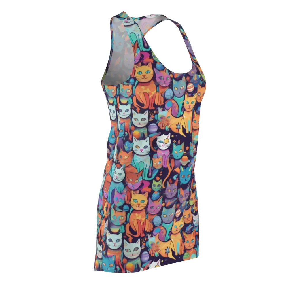 Nebula Whiskers on Racerback Dress — Front Side
