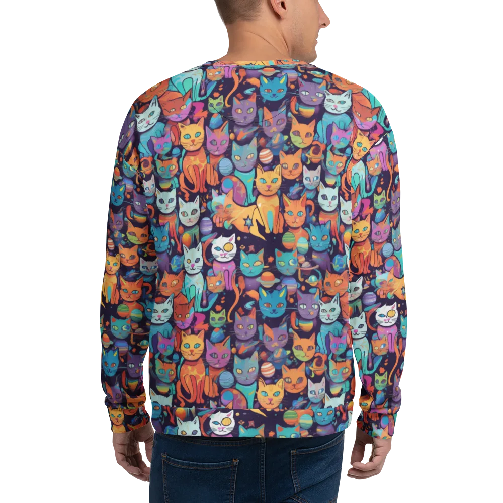 Nebula Whiskers on Sweatshirt — Back