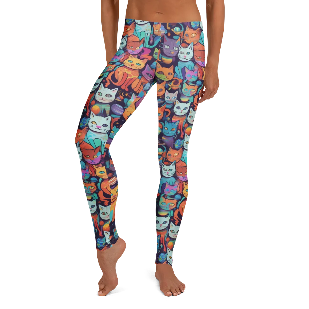 Nebula Whiskers on Leggings — Front