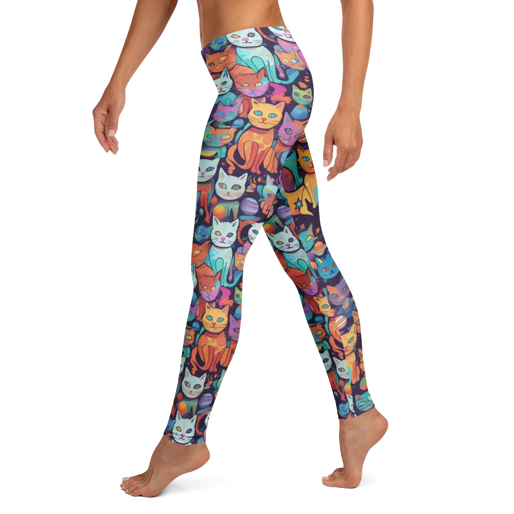 Nebula Whiskers on Leggings — Left