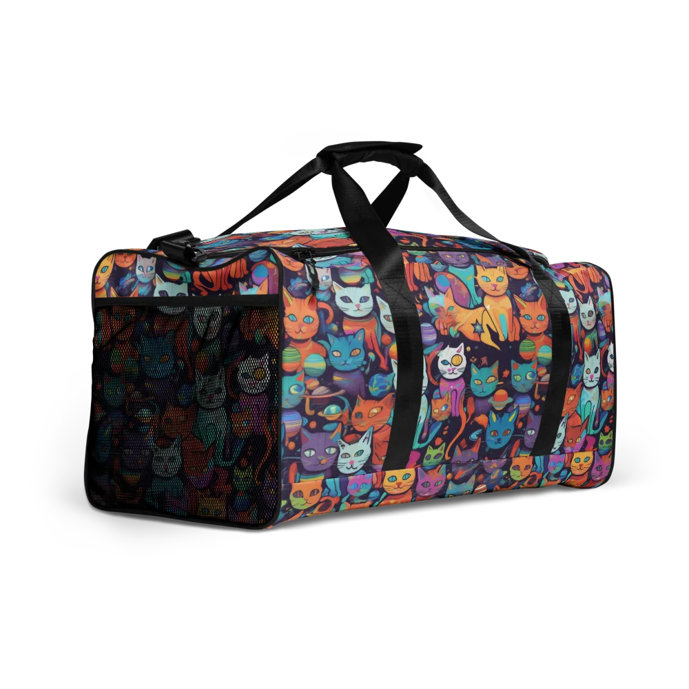 Nebula Whiskers on Duffle Bag — Right Front
