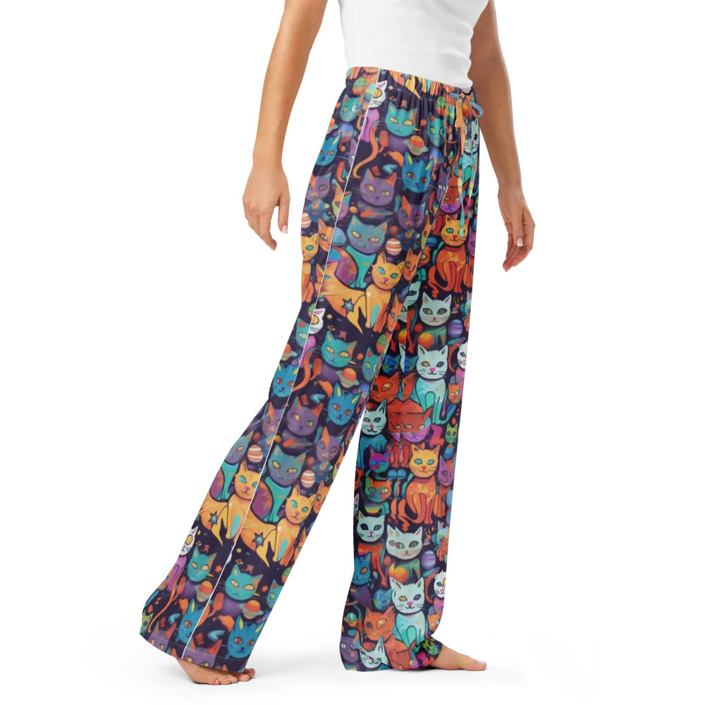 Nebula Whiskers on Women's Pajama Pants — Right Front
