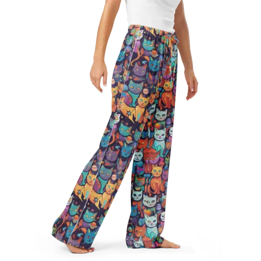Nebula Whiskers on a Women's Pajama Pants