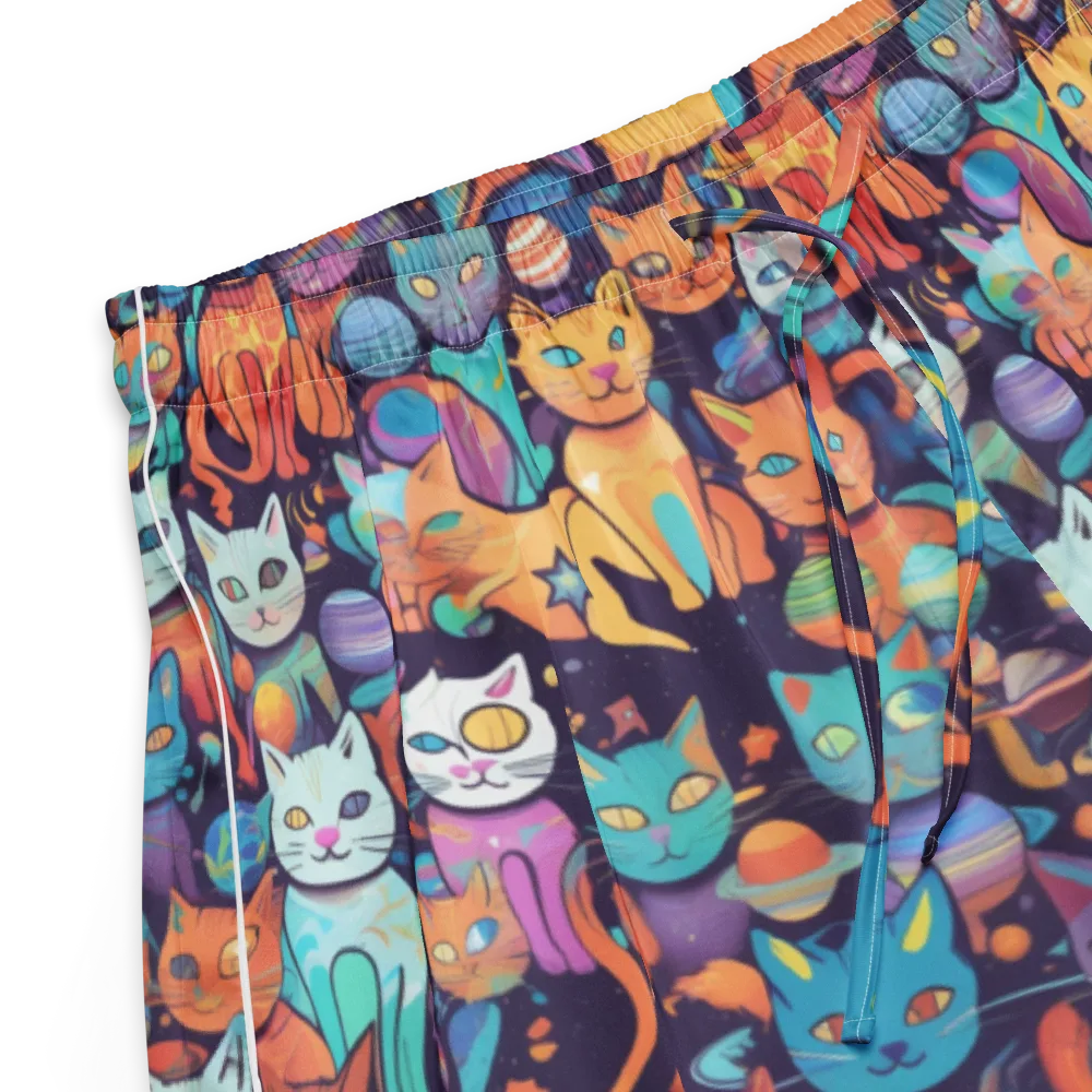 Nebula Whiskers on Women's Pajama Shorts — Product details