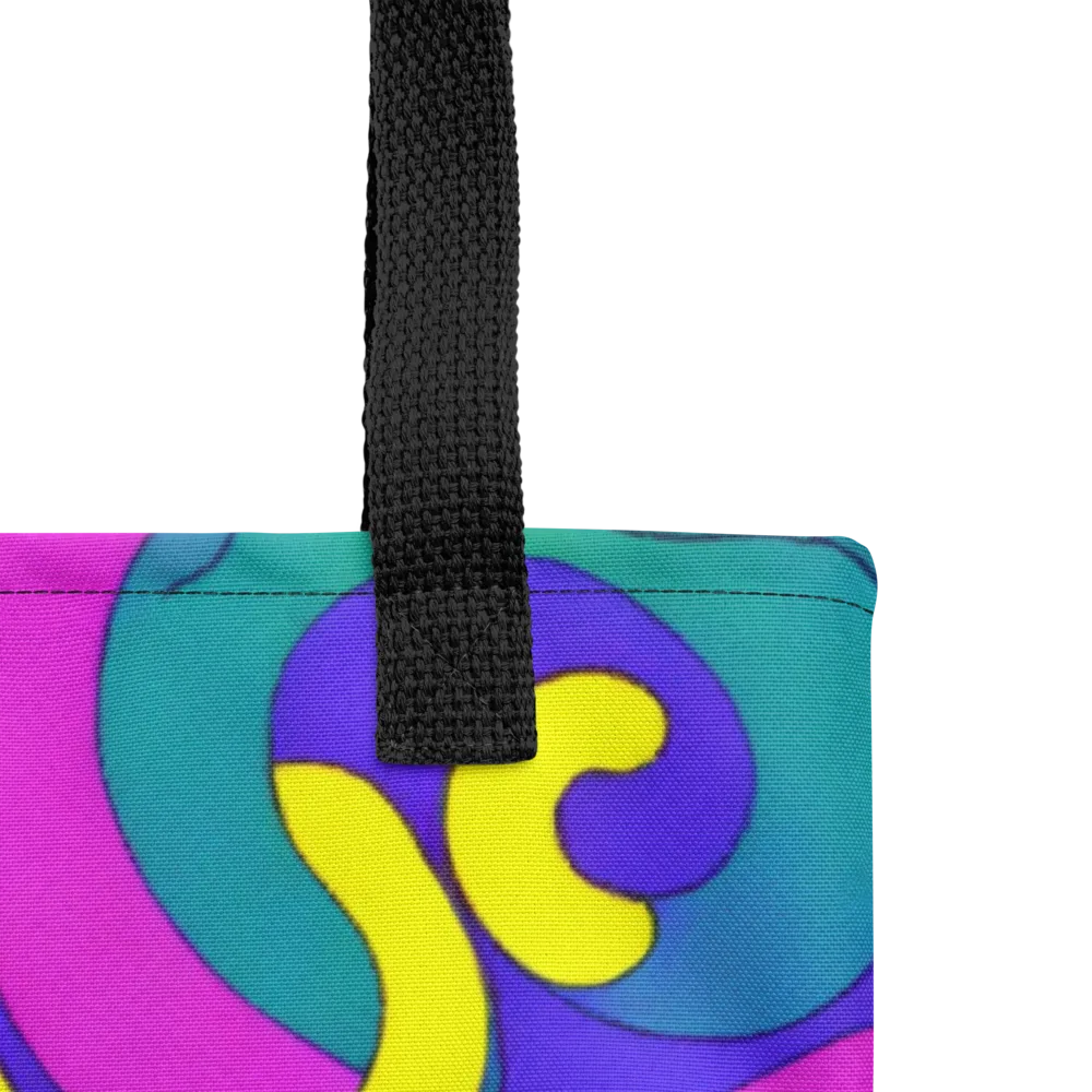 Neon Cat’s Cradle on Tote Bag — Product details