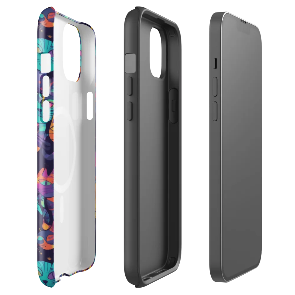 Astrocat Carnival on MagSafe Tough Case for iPhone® — Front