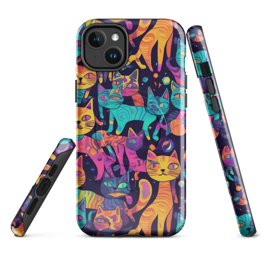 Astrocat Carnival on MagSafe Tough Case for iPhone® — Front