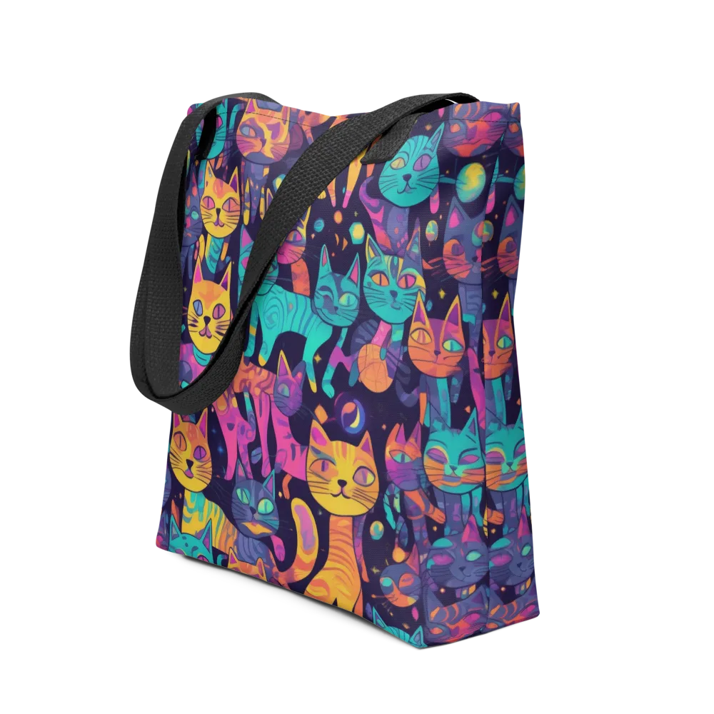 Astrocat Carnival on Tote Bag — Front