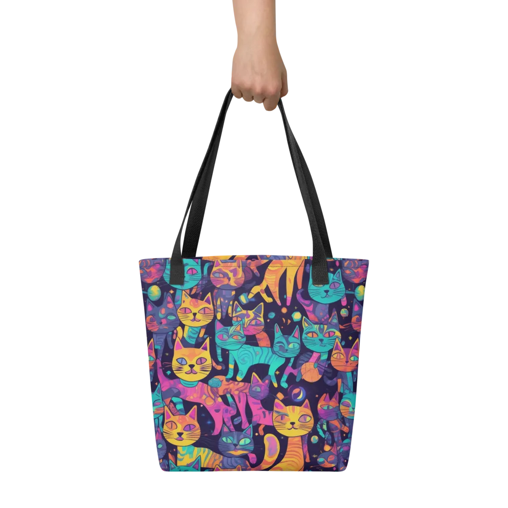 Astrocat Carnival on Tote Bag — Front