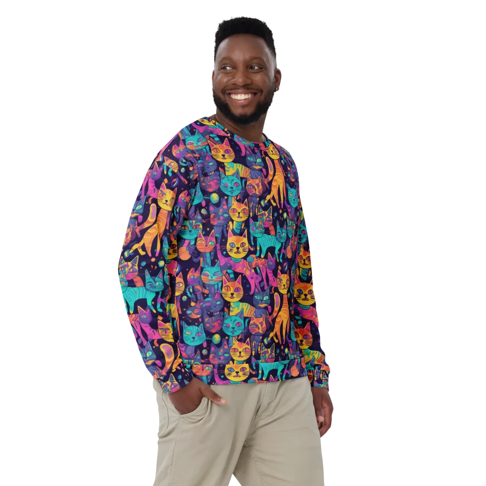 Astrocat Carnival on Sweatshirt — Front