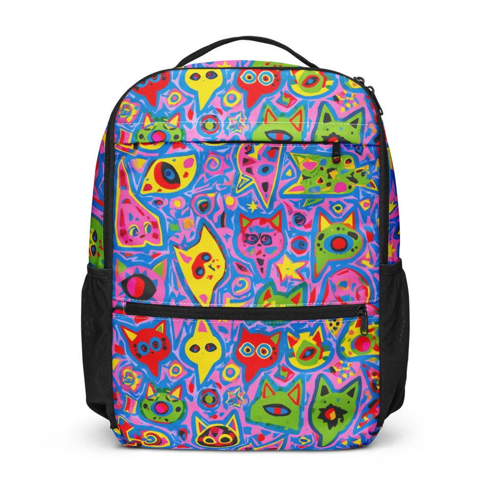 Electric Whiskers on Utility Backpack — Front