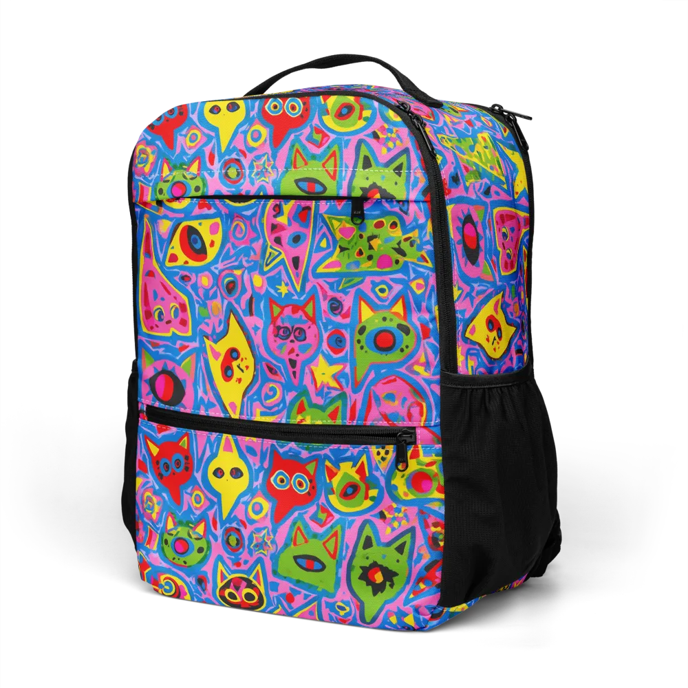 Electric Whiskers on Utility Backpack — Left Front