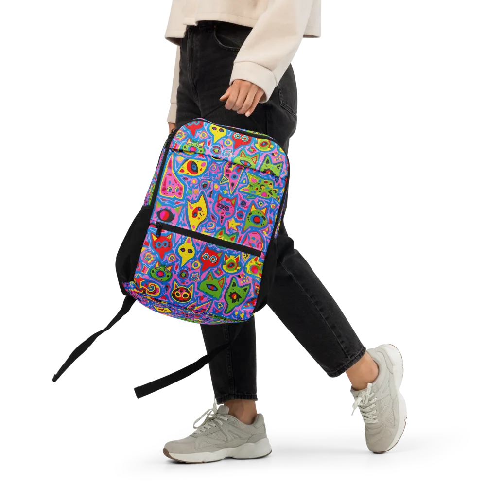 Electric Whiskers on Utility Backpack — Front