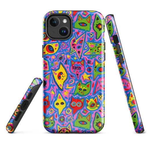 Electric Whiskers on a MagSafe Tough Case for iPhone®