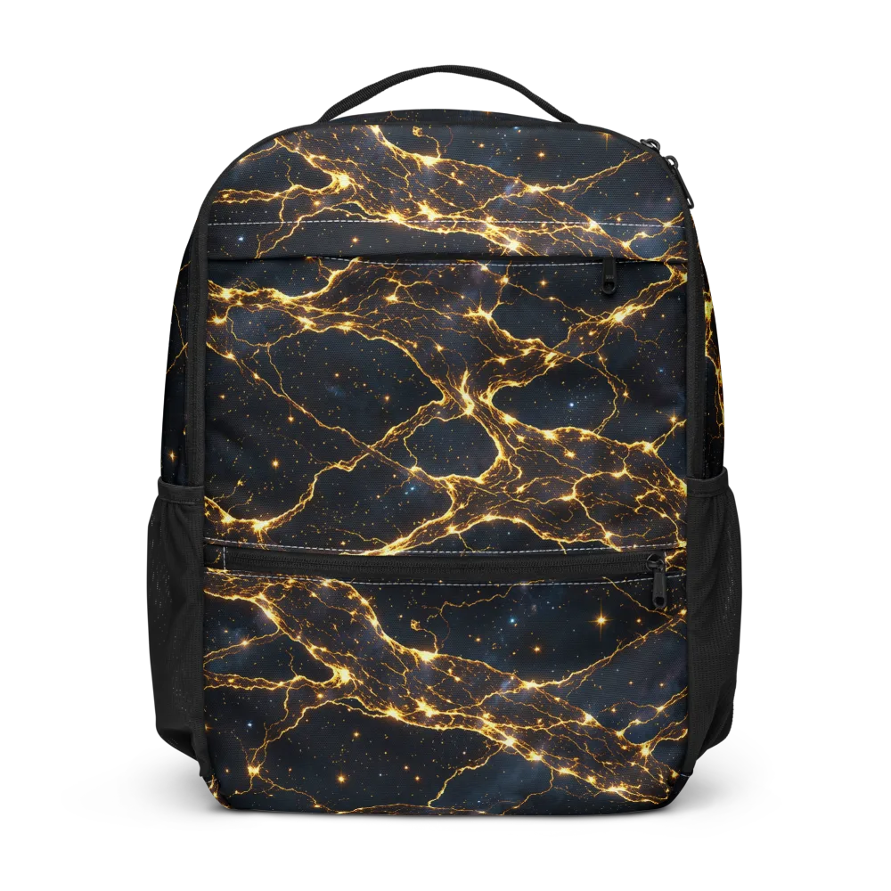 Midnight Fulgurite on Utility Backpack — Front