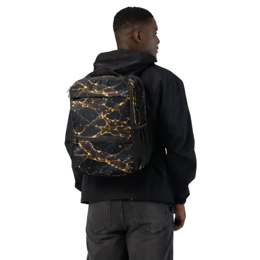 Midnight Fulgurite on a Utility Backpack