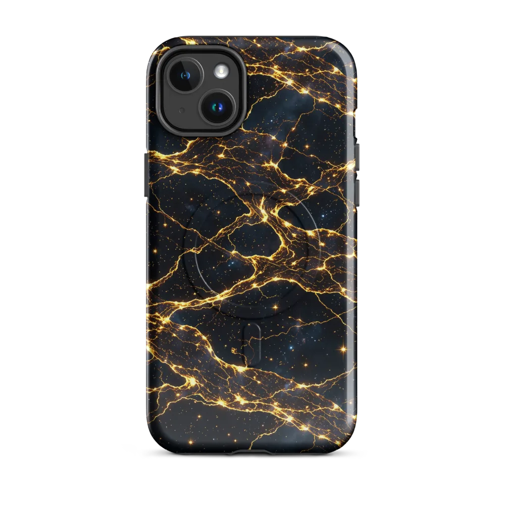 Midnight Fulgurite on MagSafe Tough Case for iPhone® — Front