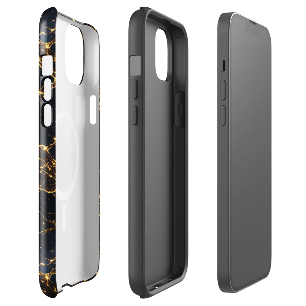 Midnight Fulgurite on MagSafe Tough Case for iPhone® — Front