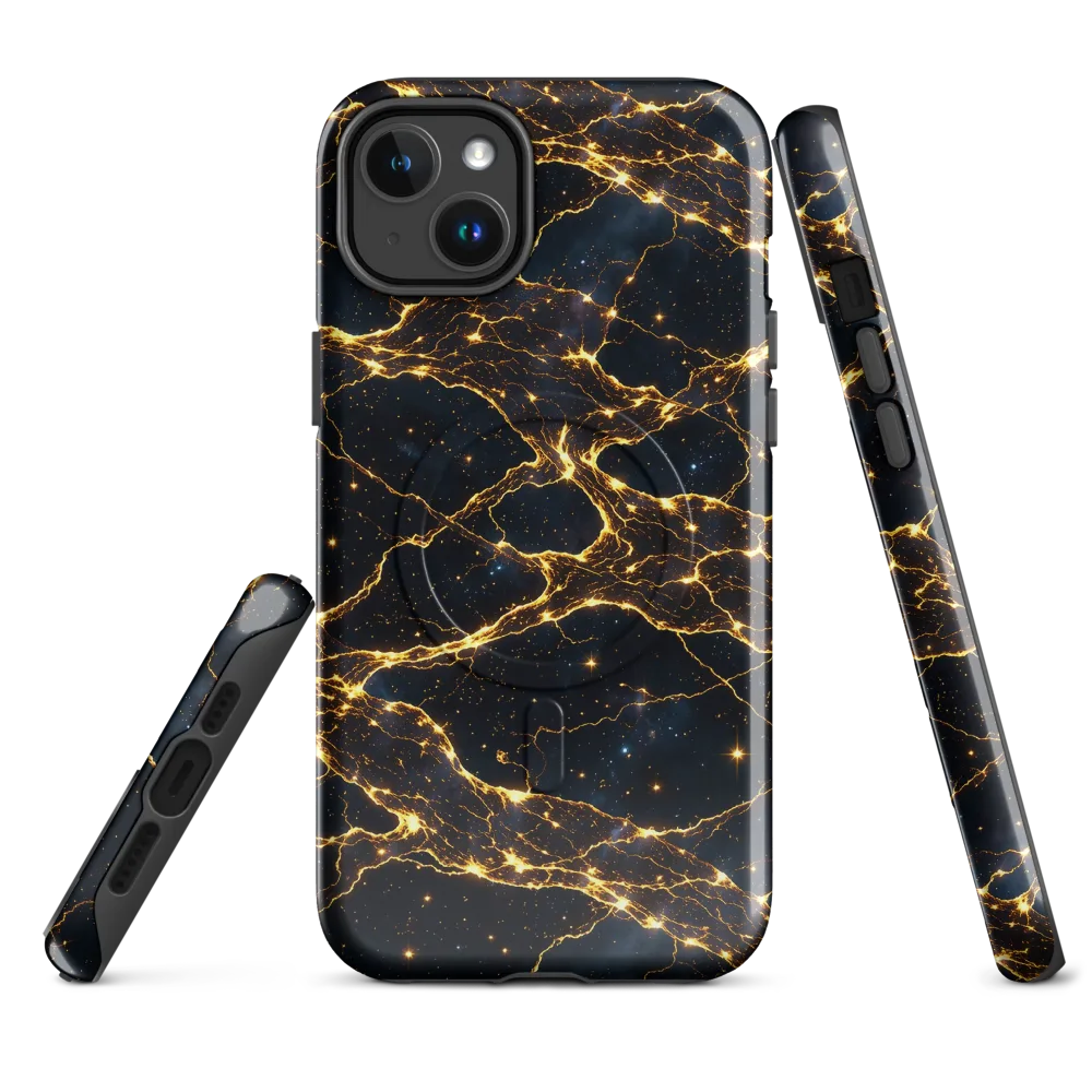 Midnight Fulgurite on MagSafe Tough Case for iPhone® — Front