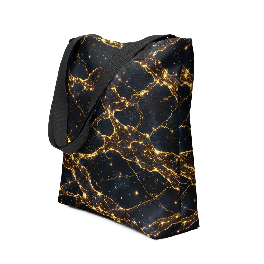 Midnight Fulgurite on Tote Bag — Front