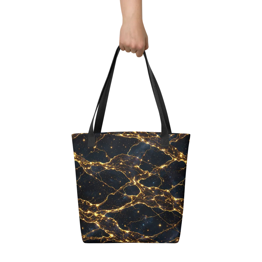 Midnight Fulgurite on Tote Bag — Front
