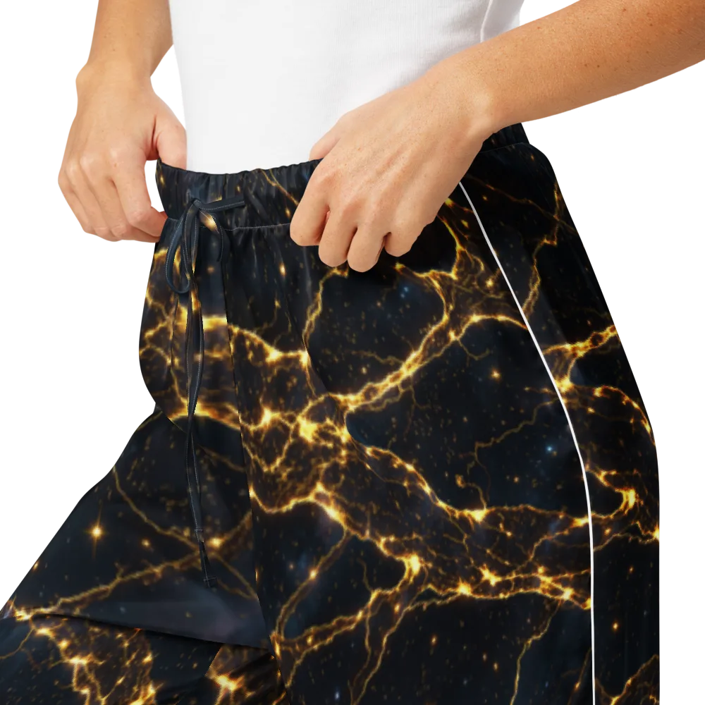 Midnight Fulgurite on Women's Pajama Pants — Product details