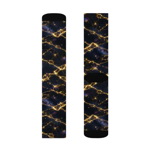 Celestial Veins on a Socks