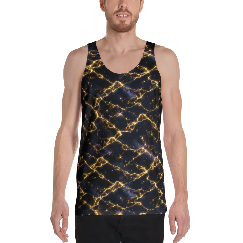 Celestial Veins on Men's Tank Top — Front