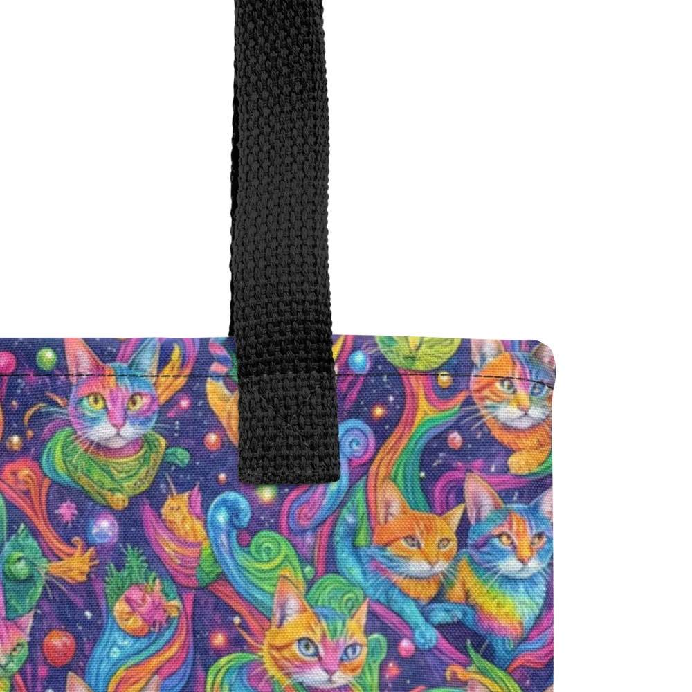 Prismatic Purr on Tote Bag — Product details