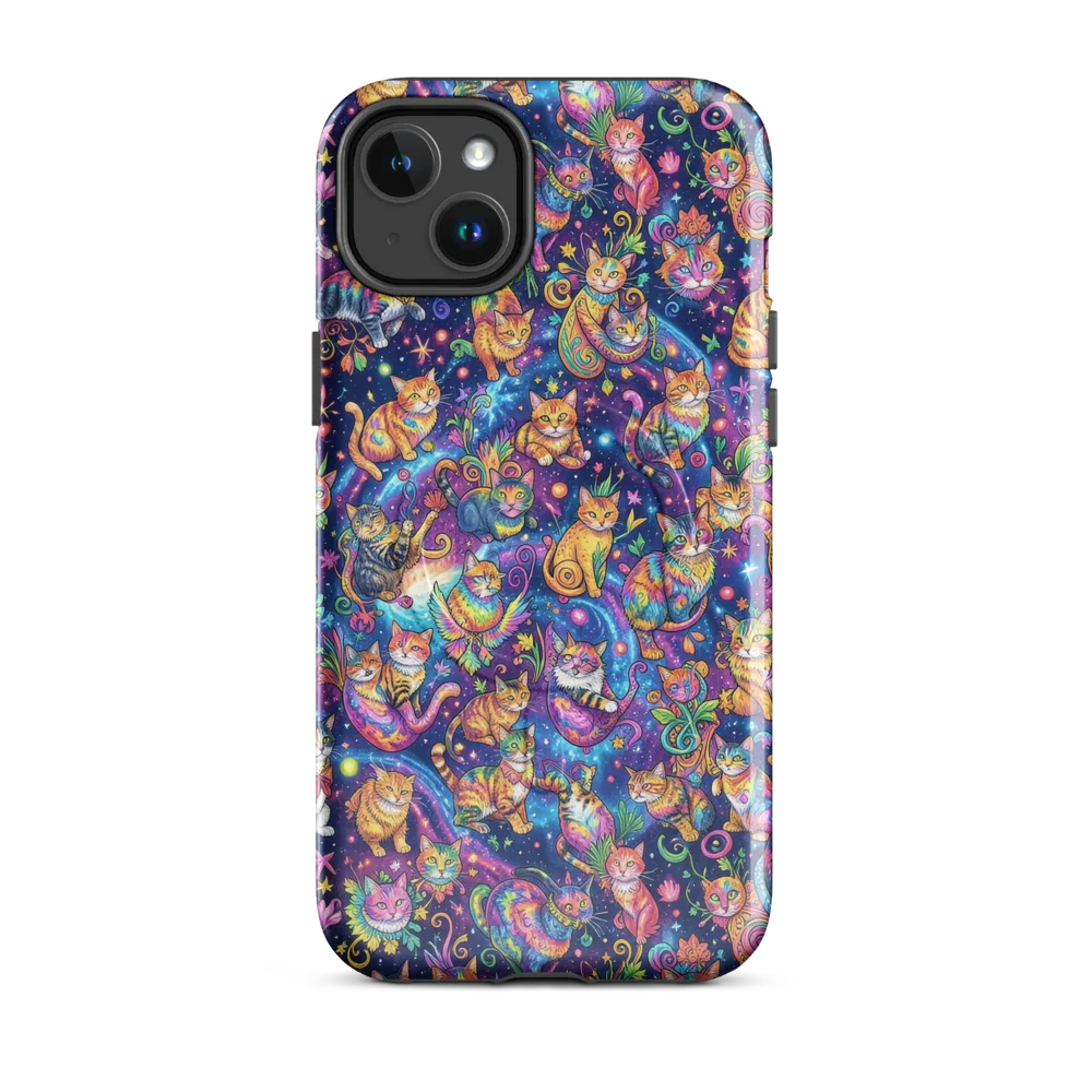 Cosmic Cat Carnival on MagSafe Tough Case for iPhone® — Front