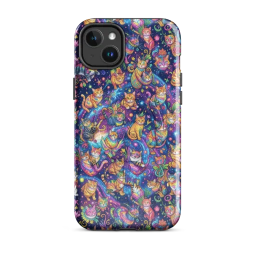 Cosmic Cat Carnival on a MagSafe Tough Case for iPhone®