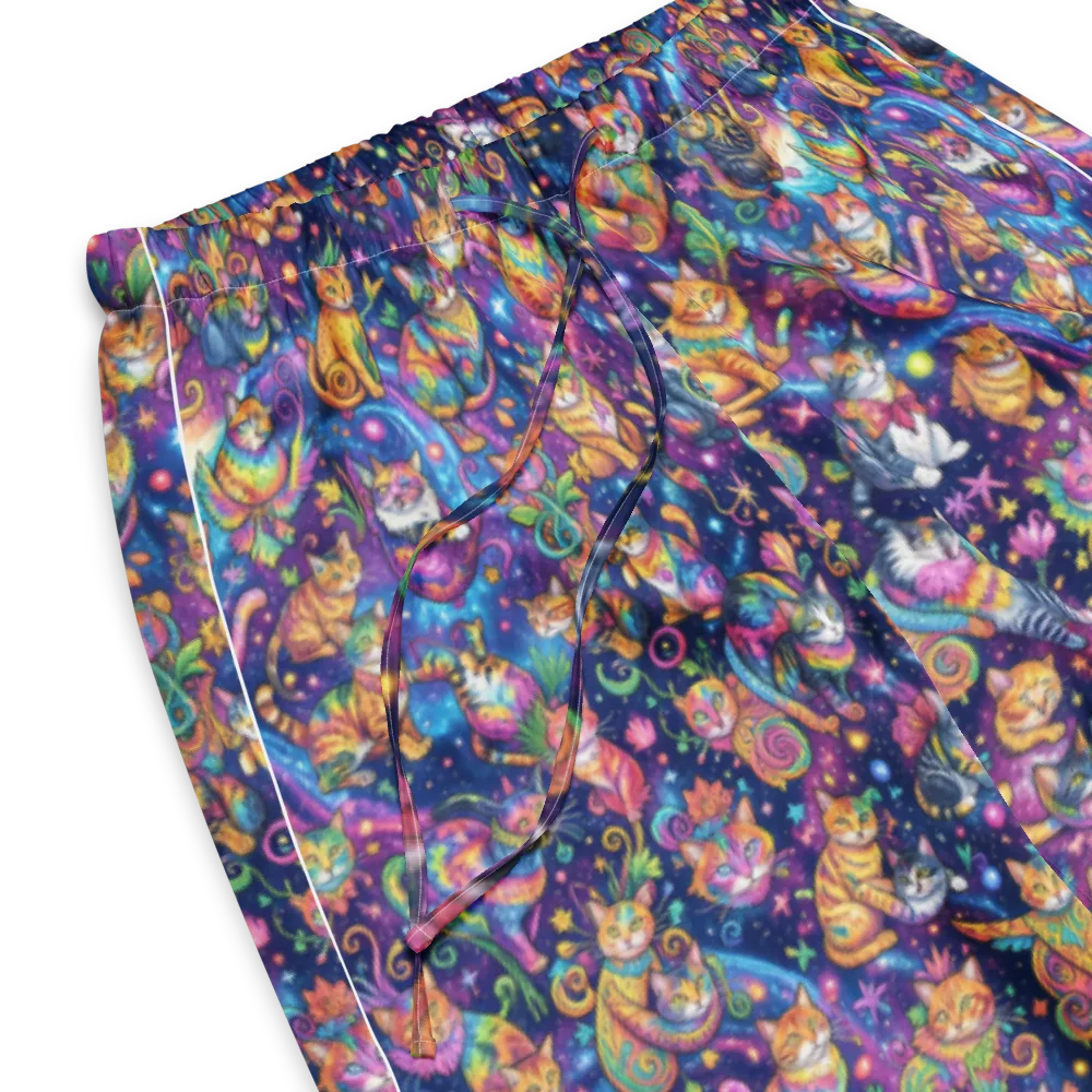 Cosmic Cat Carnival on Women's Pajama Pants — Product details