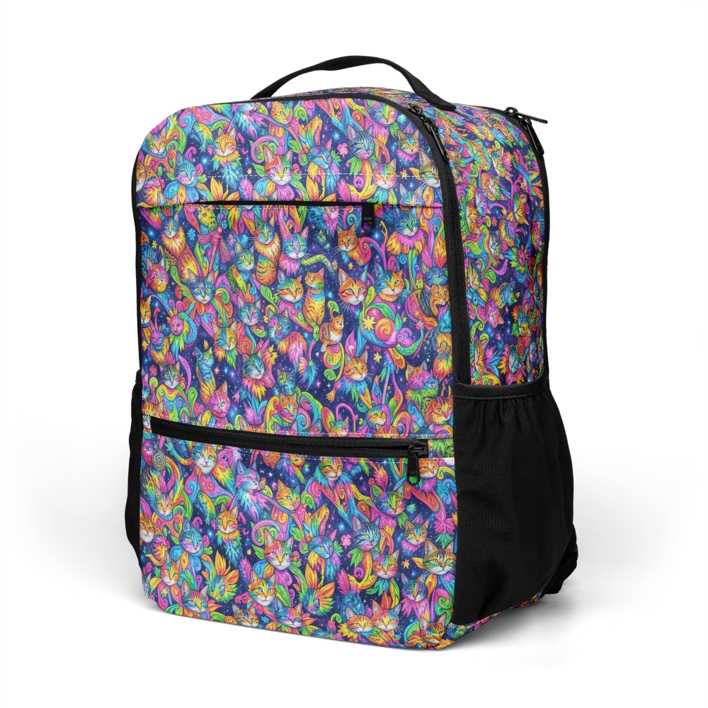 Cosmic Catacomb on Utility Backpack — Left Front