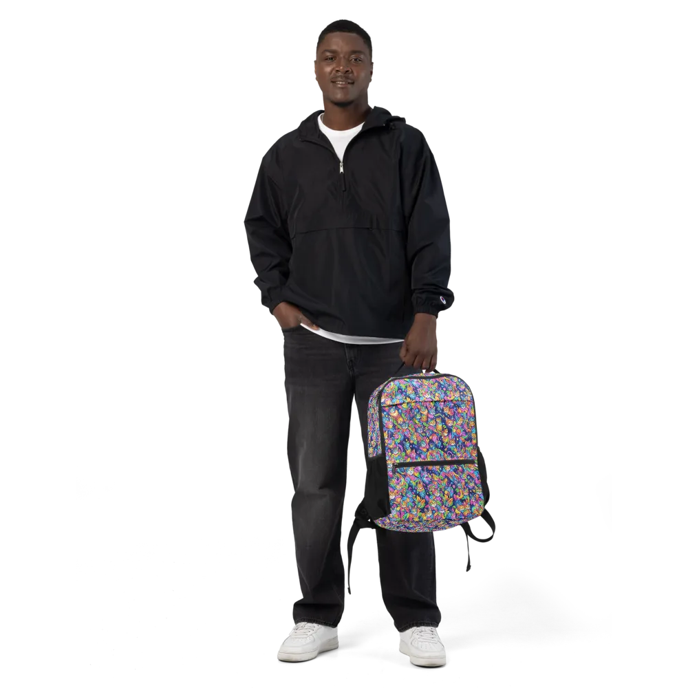Cosmic Catacomb on Utility Backpack — Front
