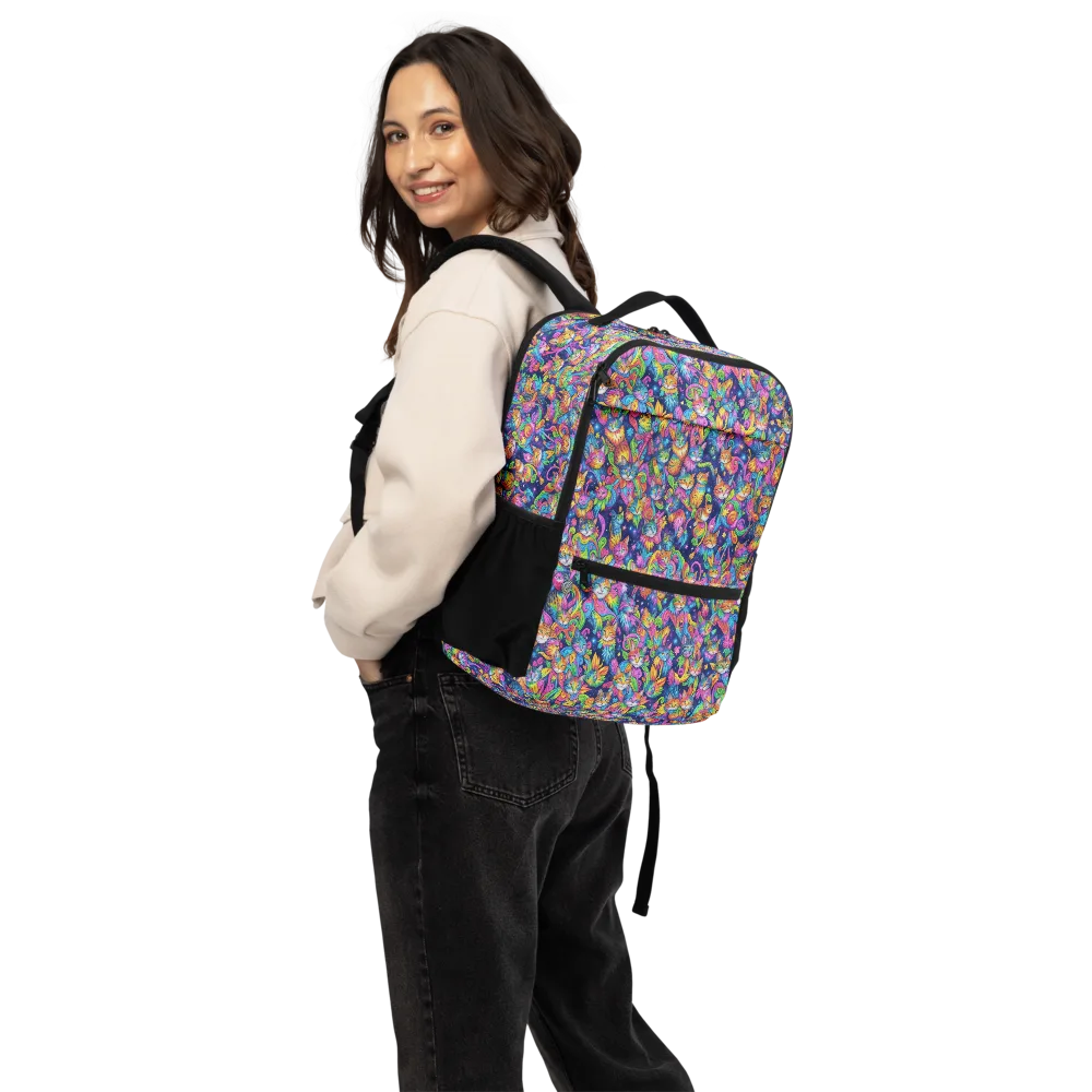 Cosmic Catacomb on Utility Backpack — Back