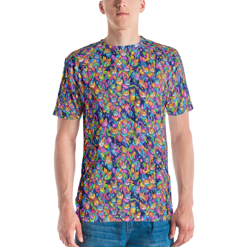 Cosmic Catacomb on Men's Crew Neck T-Shirt — Front