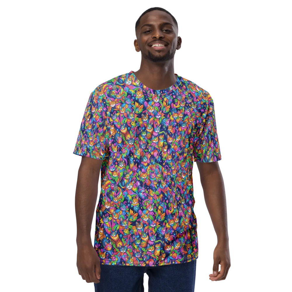 Cosmic Catacomb on Men's Crew Neck T-Shirt — Front