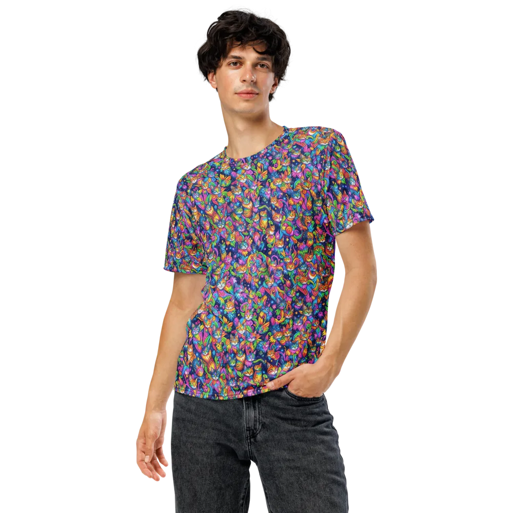 Cosmic Catacomb on Men's Crew Neck T-Shirt — Front