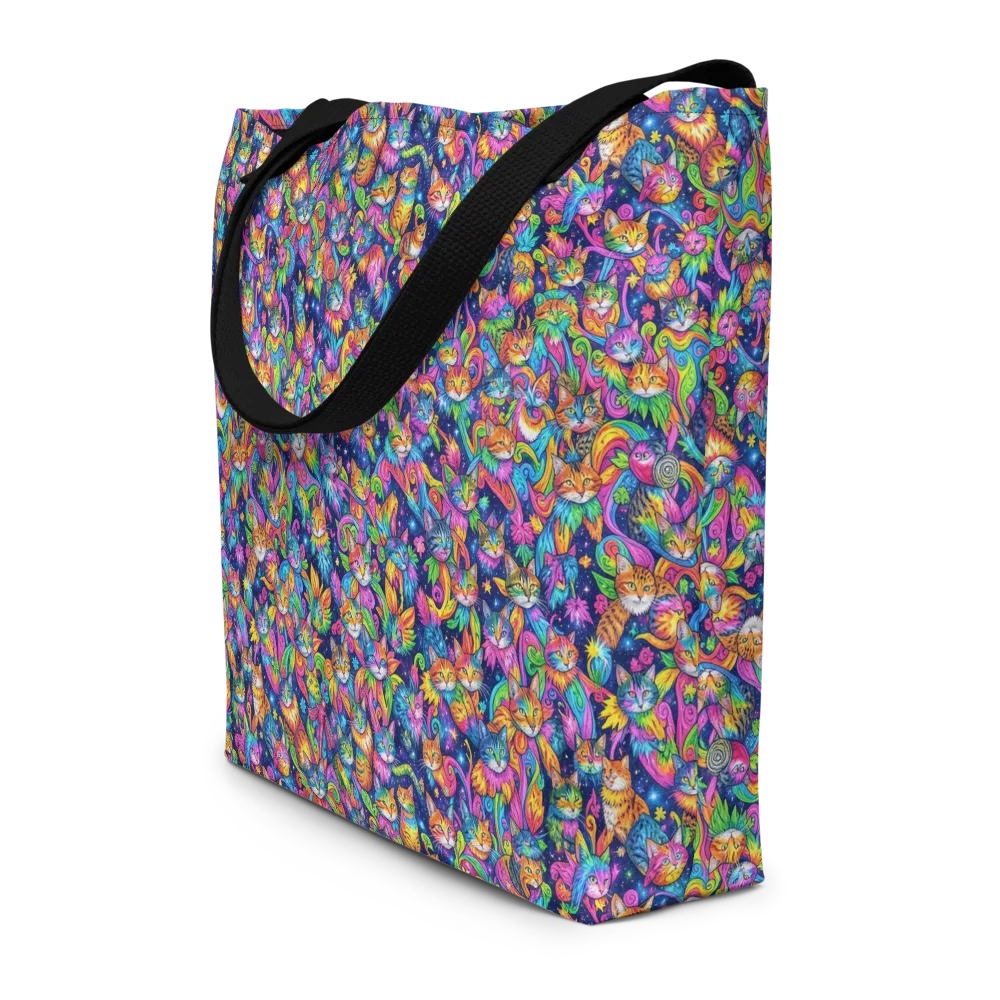 Cosmic Catacomb on Large Tote Bag W/ Pocket — Front